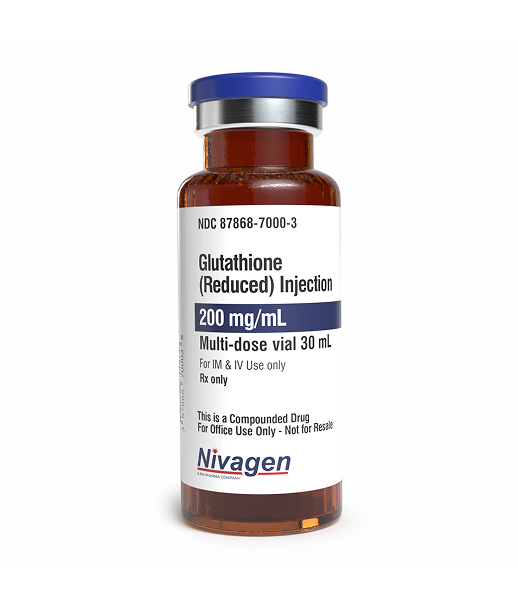 Glutathione (Reduced) Injection 200 mg/mL